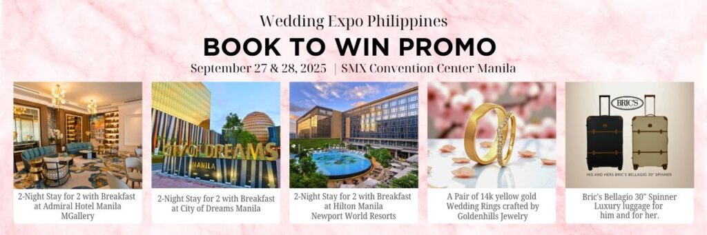 book to win bridal fair 2025